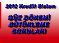 AF 2012 Gz Dnemi Btnleme Snav Soru ve Cevaplar